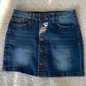 Joe’s Jeans Girls Mid-Rise Denim Skirt